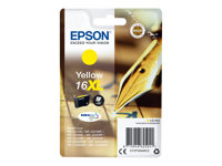 Epson 16XL - 6.5 ml - XL - jaune - original - emballage coque avec alarme radioélectrique/ acoustique - cartouche d'encre - pour WorkForce WF-2010, 2510, 2520, 2530, 2540, 2630, 2650, 2660, 2750, 2760 C13T16344022