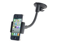 DLH - Support pour voiture pour téléphone portable - noir DY-DU2135