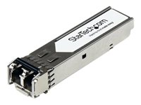 StarTech.com Module de transceiver SFP+ à fibre optique 10 Gigabit Ethernet - Compatible HP JD092B - Multimode LC avec DDM - 300 m - Module transmetteur SFP+ (équivalent à : HP JD092B) - 10 GigE - 10GBase-SR - LC multi-mode - jusqu'à 300 m - 850 nm - pour HP A5830AF; HPE 12504, 5120, 5500, 5810, 5900AF, 5920AF; FlexFabric 1.92, 11908, 12902 JD092BST