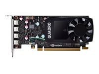 NVIDIA Quadro P620 - Carte graphique - Quadro P620 - 2 Go GDDR5 - PCIe 3.0 x16 - 4 x Mini DisplayPort - pour Dell 3630 Tower, 5820 Tower, 7820 Tower, 7920 Rack, 7920 Tower; Precision Tower 3620 490-BEQV