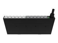 HPE G2 Basic Vertical Mid-Height - Unité de distribution secteur (rack-montable) - CA 220-240 V - 11000 VA - 1-phase 3 fil - entrée : IEC 60309 63A - connecteurs de sortie : 36 (power IEC 60320 C13, IEC 60320 C19) - 25.4 cm cordon - Mondial - pour Synergy 12000 Frame P9Q50A