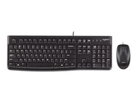 Logitech Desktop MK120 - Ensemble clavier et souris - USB - français 920-002539