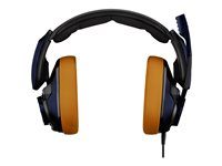 EPOS GSP 602 - GSP 600 Series - micro-casque - circum-aural - filaire - jack 3,5mm - isolation acoustique - noir, bleu 1000414