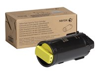 Xerox - Haute capacité - jaune - original - cartouche de toner - pour VersaLink C600, C605 106R03906