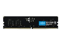 Crucial - DDR5 - module - 8 Go - DIMM 288 broches - 4800 MHz / PC5-38400 - CL40 - 1.1 V - mémoire sans tampon - non ECC CT8G48C40U5