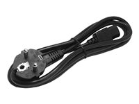 StarTech.com 2m (6ft) Computer Power Cord, 18AWG, EU Schuko to C13 Power Cord, 10A 250V, Black Replacement AC Cord, TV/Monitor Power Cable, Schuko CEE 7/7 to IEC 60320 C13 Power Cord - PC Power Supply Cable - Câble d'alimentation - power IEC 60320 C13 pour power CEE 7/7 (M) - 1.8 m - noir - pour P/N: KITBXAVHDPEU, KITBXDOCKPEU PXT101EUR