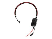 Jabra Evolve 40 UC mono - Micro-casque - sur-oreille - filaire - jack 3,5mm 6393-829-209