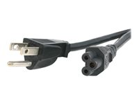 StarTech.com 3 ft Standard Laptop Power Cord - NEMA 5-15P to C5 - Câble d'alimentation - NEMA 5-15 (M) pour IEC 60320 C5 - 92 cm - noir PXT101NB3S3