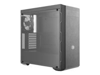 Cooler Master MasterBox MB600L - Avec support ODD - tour - ATX - pas d'alimentation (ATX) - noir avec garniture en bronze - USB/Audio MCB-B600L-KA5N-S02