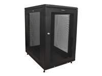 StarTech.com Rack serveur 18U - Armoire serveur avec une profondeur de 31" - Coffret réseau - Baie de brassage 18U (RK1833BKM) - Rack armoire - 18U - 31" RK1833BKM