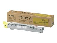 Brother TN12Y - Jaune - originale - cartouche de toner - pour Brother HL-4200CN TN12Y