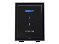 NETGEAR ReadyNAS RN42600 - Serveur NAS - 6 Baies - SATA 6Gb/s - RAID 0, 1, 5, 6, 10, 50, JBOD, 60 - RAM 4 Go - Gigabit Ethernet - iSCSI RN42600-100NES