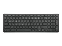 Targus AKB872 - Clavier - fonctionne avec chromebook - antimicrobienne - sans fil - Bluetooth 5.2 - QWERTZ - Allemand - commutateur : commutateurs à clé à ciseaux - noir AKB872DE