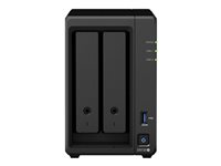 Synology Disk Station DS720+ - Serveur NAS - 2 Baies - RAID 0, 1, JBOD - RAM 2 Go - Gigabit Ethernet - iSCSI support DS720+