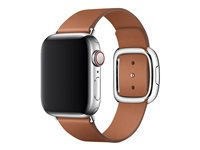 Apple 40mm Modern Buckle - Bracelet de montre pour montre intelligente - taille Large - marron selle - pour Watch (38 mm, 40 mm, 41 mm) MWRE2ZM/A