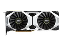 MSI RTX 2080 VENTUS 8G - Carte graphique - GF RTX 2080 - 8 Go GDDR6 - PCIe 3.0 x16 - HDMI, 3 x DisplayPort, USB-C GEFORCE RTX 2080 VENTUS 8G