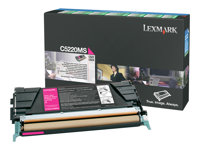 Lexmark - Magenta - original - cartouche de toner LCCP, LRP - pour Lexmark C522, C524, C530, C532, C534 C5220MS