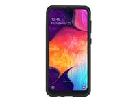 OtterBox Commuter Series Lite - Coque de protection pour téléphone portable - polycarbonate, caoutchouc synthétique - noir - pour Samsung Galaxy A50 77-62398