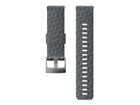 Suunto Explore 1 - Bracelet de montre pour montre intelligente - taille M - gris graphite - pour Suunto 9, Spartan Sport HR Baro Stealth, Spartan Sport Wrist HR SS050222000