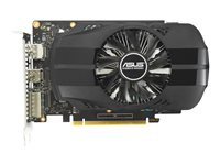 ASUS Phoenix GeForce GTX 1630 4GB EVO - OC Edition - carte graphique - GF GTX 1650 - 4 Go GDDR6 - PCIe 3.0 - DVI, HDMI, DisplayPort 90YV0GX4-M0NA00