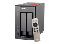 QNAP TS-251+ - Serveur NAS - 2 Baies - SATA 6Gb/s - RAID 0, 1, JBOD - RAM 2 Go - Gigabit Ethernet - iSCSI TS-251+-2G (2GB RAM)