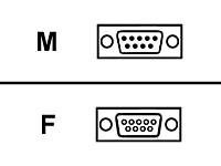 MCL Samar - Rallonge de câble de souris - DB-9 (M) pour DB-9 (F) - 2 m MC313-2M