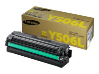 Samsung CLT-Y506L - À rendement élevé - jaune - original - cartouche de toner (SU515A) - pour Samsung CLP-680DW, CLP-680ND, CLX-6260FD, CLX-6260FR, CLX-6260FW, CLX-6260ND SU515A