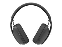 Logitech Zone Vibe Wireless - Micro-casque - circum-aural - Bluetooth - sans fil - USB-C via un adaptateur Bluetooth - graphite - Certifié pour Microsoft Teams 981-001157