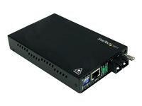 StarTech.com Convertisseur Ethernet sur fibre optique monomode SC - 10/100 Mb/s - 30 km - Convertisseur de média à fibre optique - 100Mb LAN - 100Base-FX - RJ-45 / mode unique SC - jusqu'à 30 km - 1310 nm - pour P/N: ETCHS2U, SVA12M2NEUA, SVA12M5NA ET90110SM302