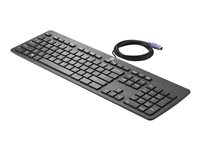 HP Business Slim - Clavier - PS/2 - Français - promo - pour HP Z1 G8; Desktop 280, Pro 300 G6; EliteDesk 80X G8; Engage One Pro; Workstation Z2 G8 N3R86AT#ABF