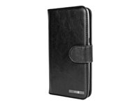 Doro Wallet case - Étui à rabat pour téléphone portable - noir - pour DORO 8031 6882