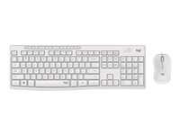 Logitech MK295 Silent - Ensemble clavier et souris - sans fil - 2.4 GHz - Français - blanc cassé 920-009820