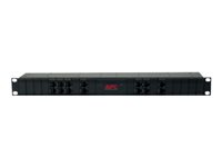 APC - Protection contre les surtensions (rack-montable) - 1U - 19" - noir - pour P/N: AR106SH4, AR106SH6, AR109SH4, AR109SH6, AR112SH4, AR112SH6 PRM24