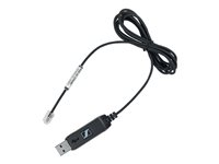 EPOS | SENNHEISER USB-RJ9 01 - Prise de casque micro - USB mâle pour RJ-9 mâle 506036