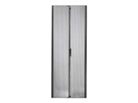 APC - Porte de rack - noir - 42U - pour P/N: SMX2000LVNCUS, SMX2000LVUS, SMX3000HVTUS, SMX3000LVUS, SRT1000RMXLI, SRT1000RMXLI-NC AR7150