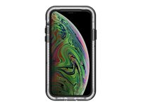 LifeProof NËXT - Coque de protection pour téléphone portable - cristal noir - pour Apple iPhone X, Xs 77-60550