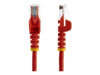 StarTech.com Câble réseau Cat5e UTP de 1 m - Rouge - Cordon de raccordement - RJ-45 (M) pour RJ-45 (M) - 1 m - UTP - CAT 5e - colonne montante, sans crochet - rouge 45PAT1MRD