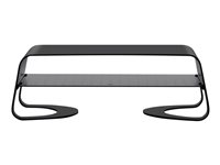 Twelve South Curve Riser - Support pour moniteur/ordinateur de bureau - noir mat 12-1835