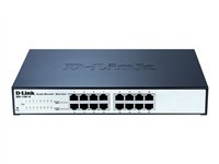 D-Link EasySmart Switch DGS-1100-16 - Commutateur - Géré - 16 x 10/100/1000 - de bureau DGS-1100-16