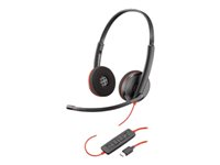 Plantronics Blackwire C3220 USB-C - 3200 Series - micro-casque - sur-oreille - filaire - USB-C - isolation acoustique 209749-101