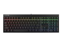 CHERRY MX 2.0S - Clavier - backlit - USB - AZERTY - Français - commutateur : CHERRY MX Red - noir G80-3821LYAFR-2