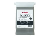 Canon BCI-1431BK - Noir - original - réservoir d'encre - pour imagePROGRAF W6200P, W6400, W6400 Dye, W6400P 8963A001