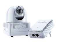 Devolo dLAN LiveCam Starter Kit - Caméra réseau - panoramique / inclinaison - couleur ( Jour et nuit ) - HomePlug - CA 230 V 1978