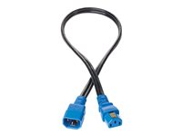 HPE Jumper Cord - Câble d'alimentation - power IEC 60320 C13 pour IEC 60320 C14 - CA 250 V - 10 A - 70 cm - gris - Mondial - pour Apollo 4510 Gen9; Modular Smart Array P2000 G3; ProLiant DL360 G7, XL290n Gen10 A0K03A