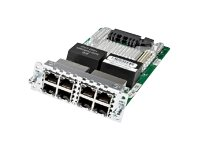 Cisco Fourth-Generation Multi-flex Trunk Voice/Clear-channel Data T1/E1 Module - Module d'extension - T1/E1 x 8 - T-1/E-1 - pour Cisco 4451-X NIM-8MFT-T1/E1=