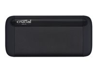 Crucial X8 - SSD - 1 To - externe (portable) - USB 3.1 Gen 2 (USB-C connecteur) CT1000X8SSD9