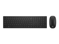 HP Pavilion 800 - Ensemble clavier et souris - sans fil - Anglais - noir de jais - pour Pavilion 24, 27, 590, 595, TP01 4CE99AA#ABB