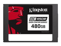 Kingston Data Center DC450R - SSD - chiffré - 480 Go - interne - 2.5" - SATA 6Gb/s - AES 256 bits - Self-Encrypting Drive (SED) SEDC450R/480G