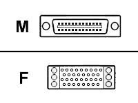 Cisco - Câble V.35 (DCE) - Série intelligente (M) pour M/34 (V.35) (F) - 3 m - pour Universal Access Server AS5300, AS5300-96, AS53-120, AS53-192, AS53-48, AS53-60, AS53-96 CAB-SS-V35FC=