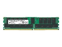 Micron - DDR4 - module - 32 Go - DIMM 288 broches - 2933 MHz / PC4-23466 - CL21 - 1.2 V - mémoire enregistré - ECC MTA36ASF4G72PZ-2G9E2R